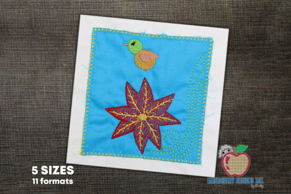 Bird and the Beautiful Holiday Flora Applique Review