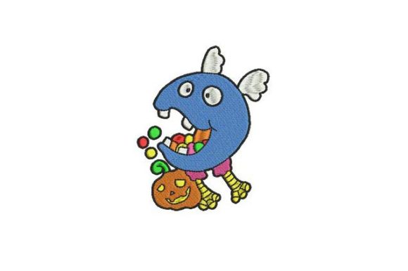 Blue Angel Trick or Treat