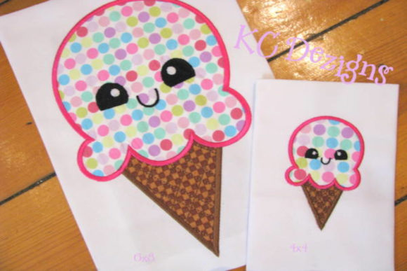 Cheat Day Ice Cream Applique: Designer Review for Craft Fairs