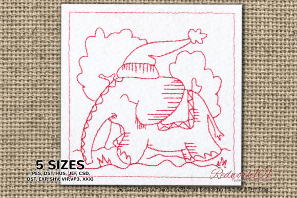 Christmas Baby Elephant Redwork: A Business Design Review