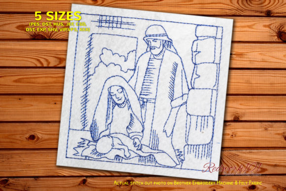 Christmas Nativity Scene: An Embroidery Seller’s Review