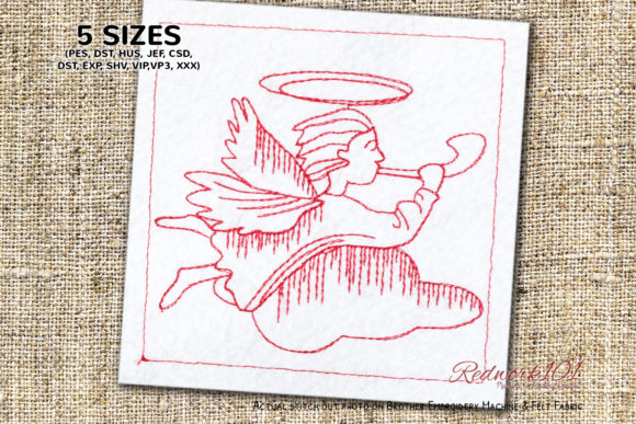 Cute Angel Bluework – A Hands-On Review for Embroidery Projects