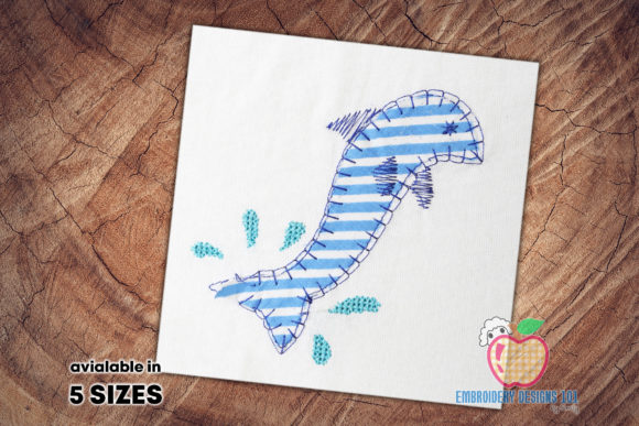 Cute Baby Dolphin Dolphin Applique: A Designer's Review
