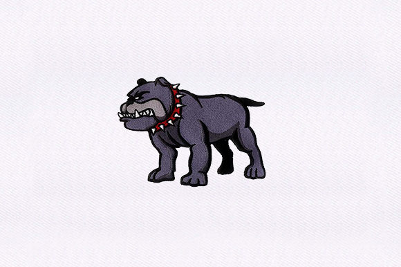 Ferocious Bulldog Design: A Seasonal Embroidery Review