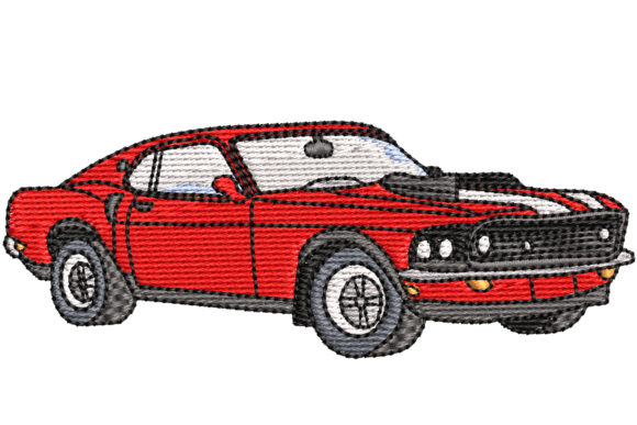 Mustang Embroidery Design Review for Etsy Sellers