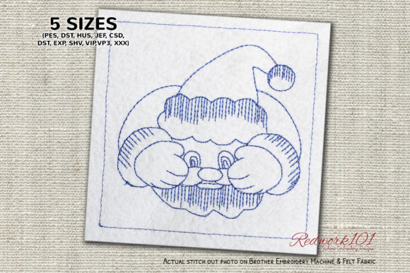 Santa Claus with Hands